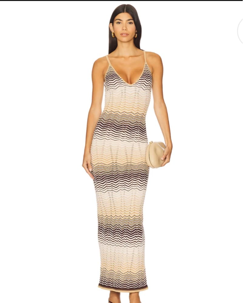 Ronny Kobo Knit Dress - Image 1