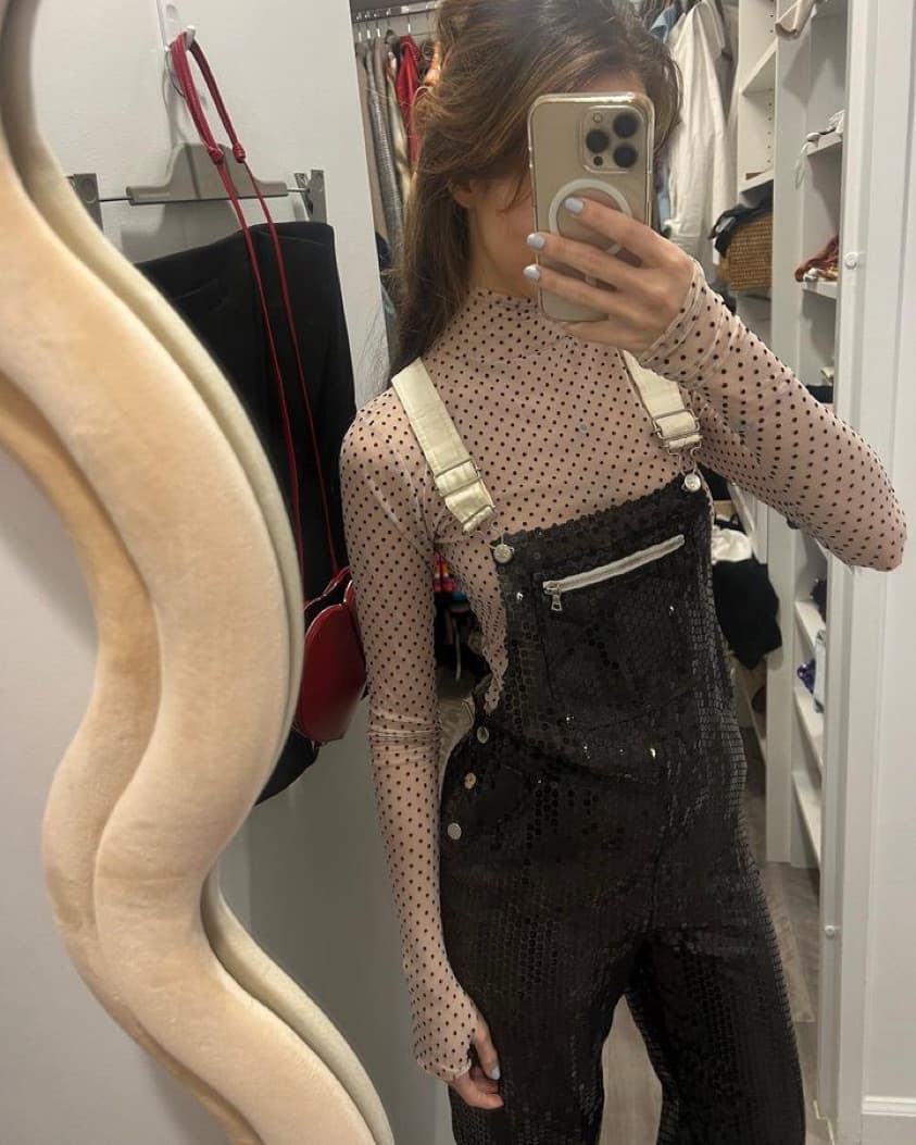 Vintage Courrèges Sequin Jumpsuit  - Image 2