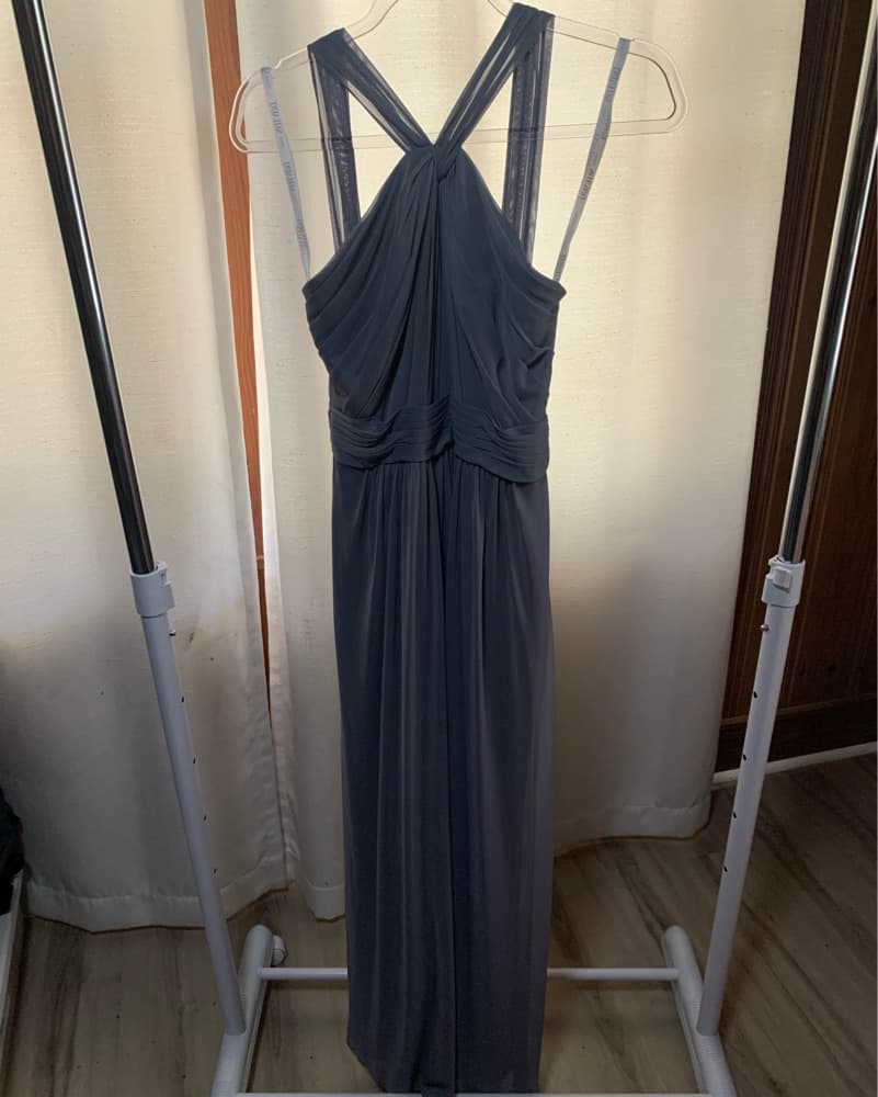 Heather Gray Bridesmaid Dress - Image 2