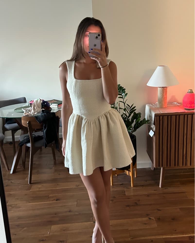 White Meshki Dress - Image 4