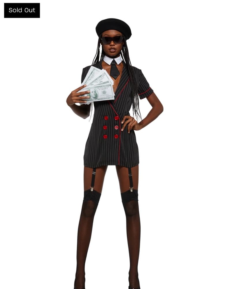 Sold out Mob Wife Halloween Costume - Image 1