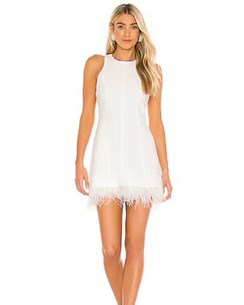 Cinq A Sept Catherine Feather Dress  - Image 2