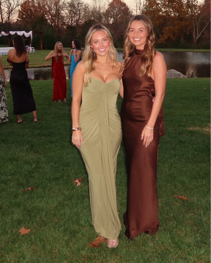 Green Strapless Dress - Image 2