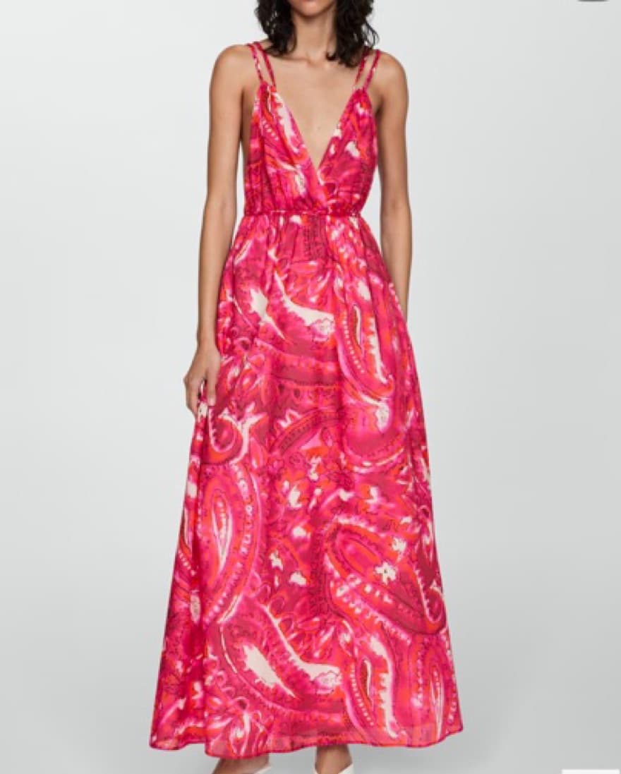 Vibrant Floral Printed Maxi Dress - Image 2