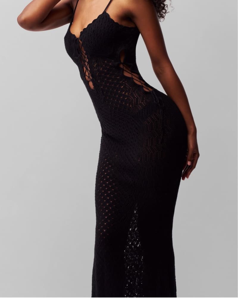 Guizio Crochet Dress - Image 3