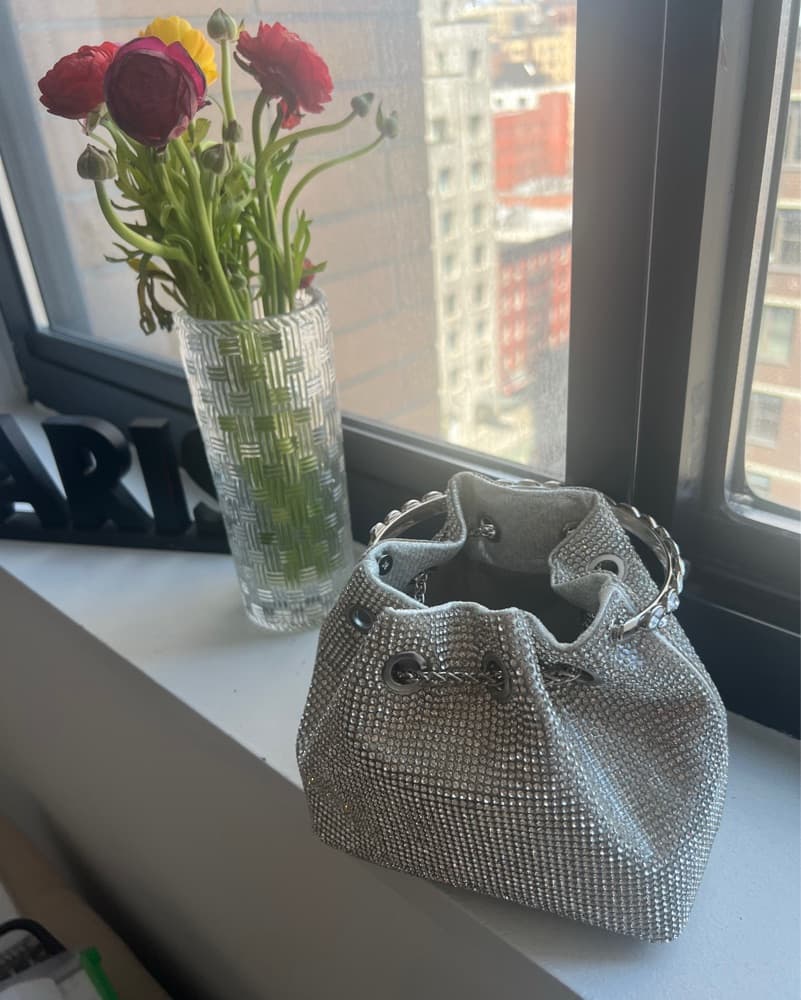 Sparkling Bucket Evening Bag - Image 4