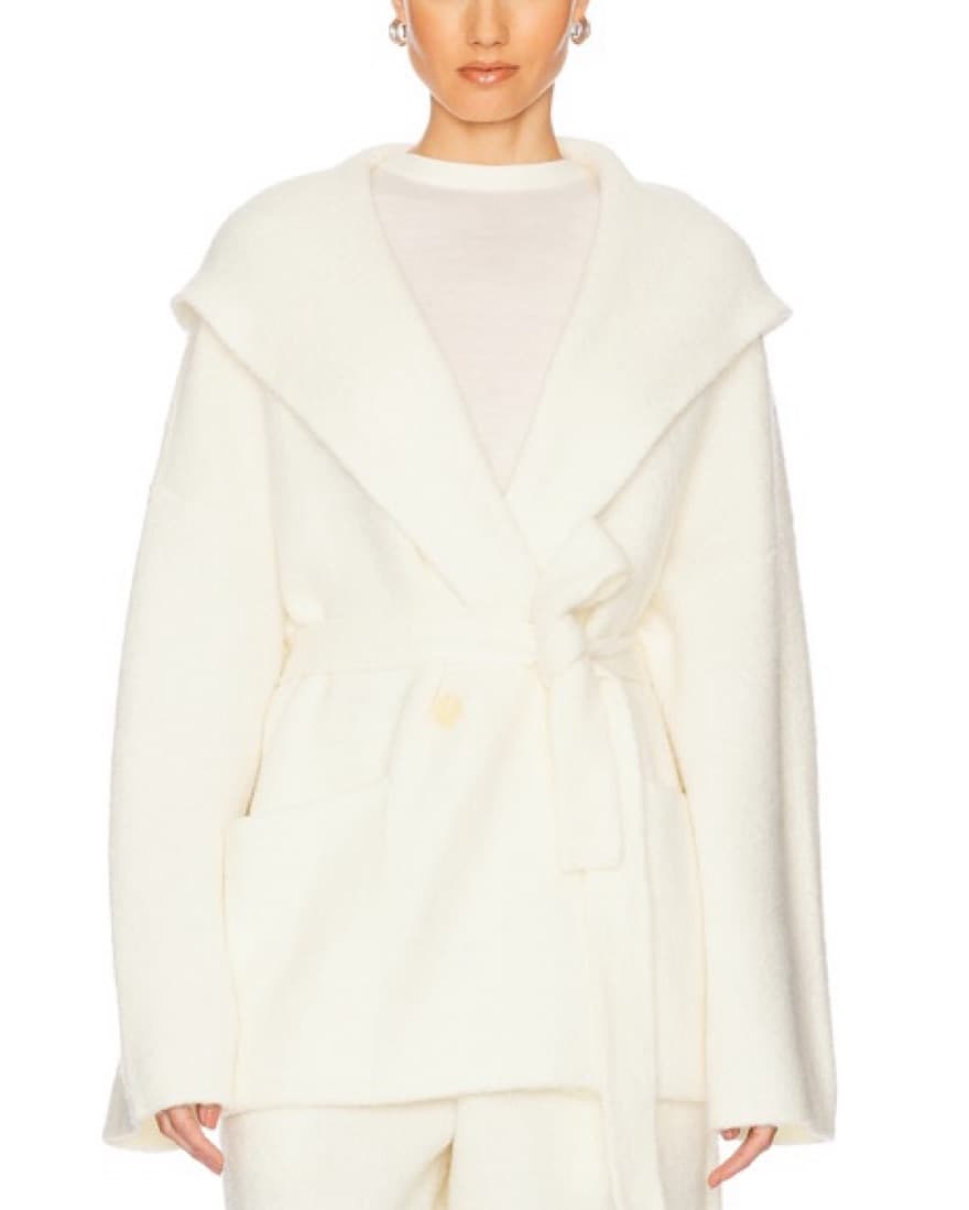 Olesa Coat In Ivory  - Image 2