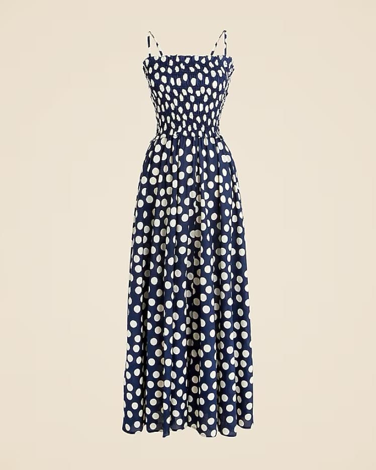 J. Crew Smocked Maxi Dress - Image 3