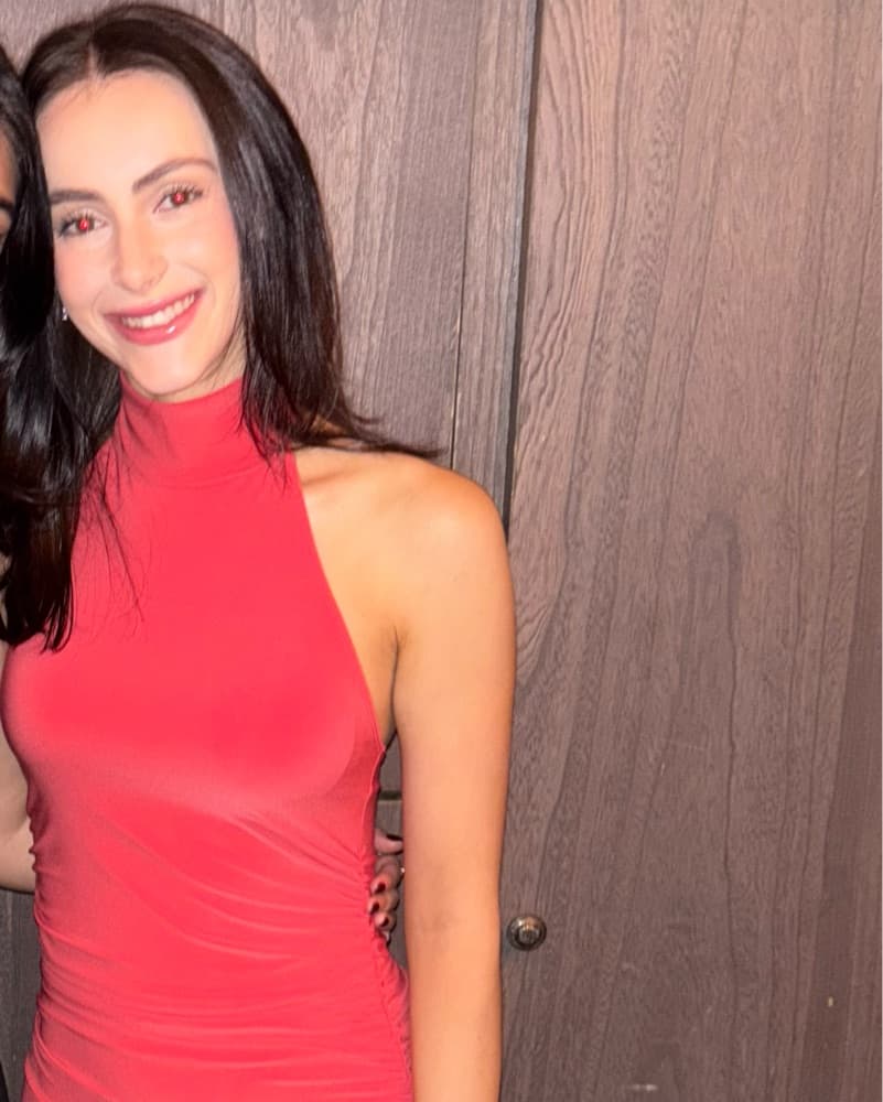 Red Aritiza Remedy Dress-High Neck - Image 1