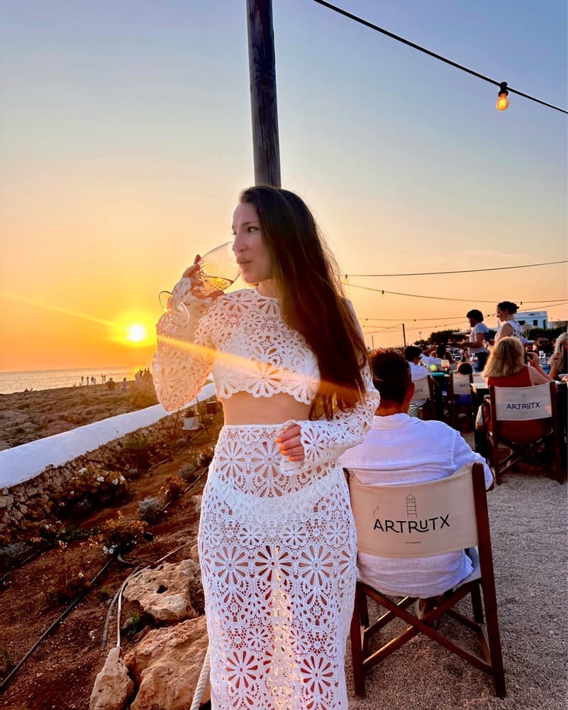White Lace Maxi Set - Image 1