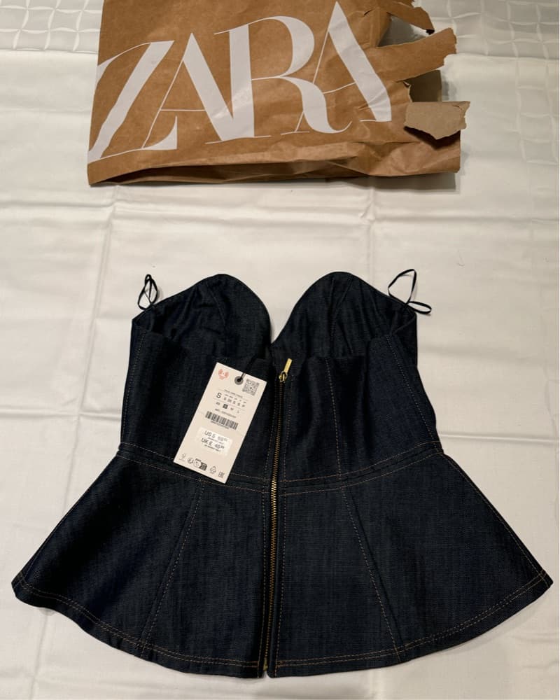 Demin Corset Top - Image 2