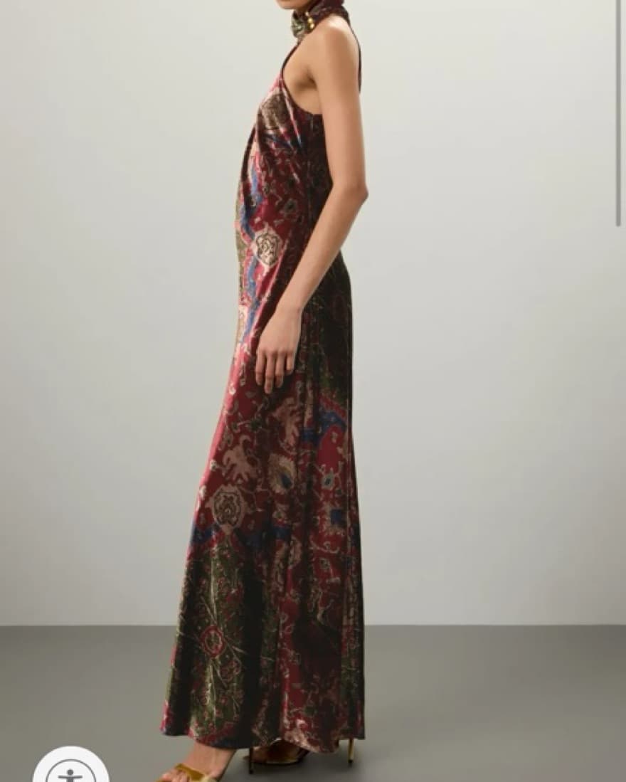 Garima Velvet Gown - Image 2