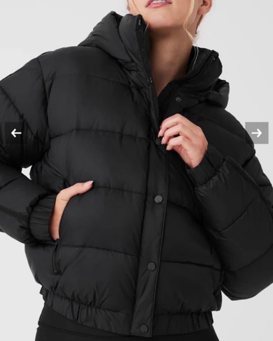 alo aspen love puffer jacket - Image 3