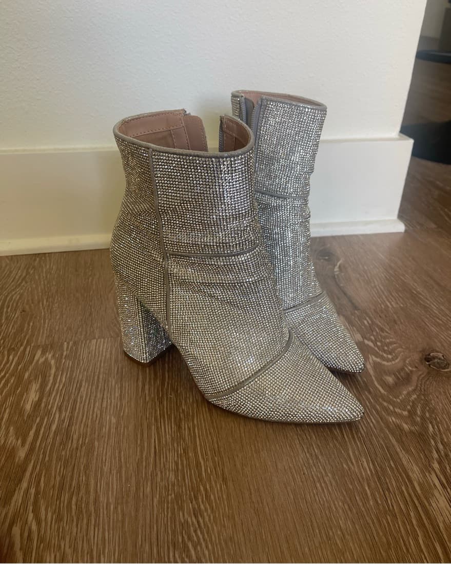 Steve Madden Rinestoned Booties - Image 4