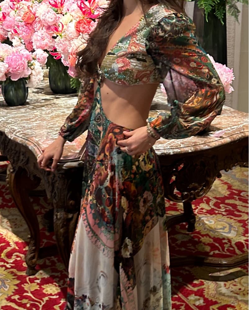 Alexis Cut Out Maxi Dress - Image 2