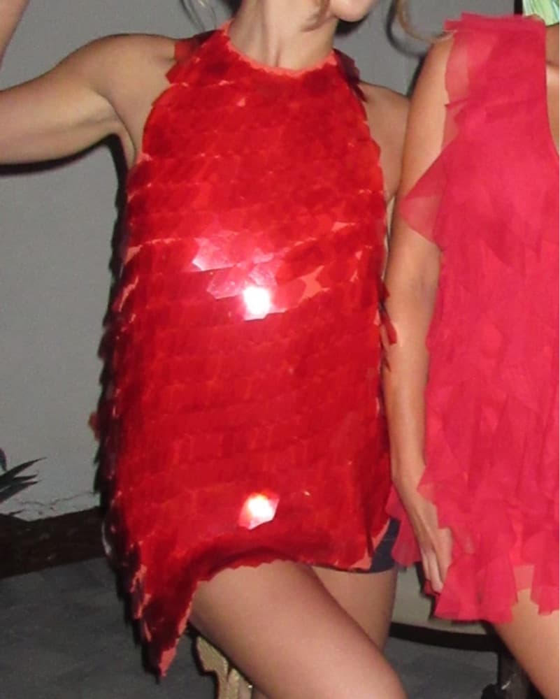 Asos Arrange Sequin Top Red Size 2 - Image 3