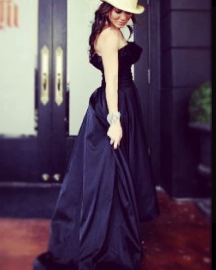Formal Black Gown  - Image 2