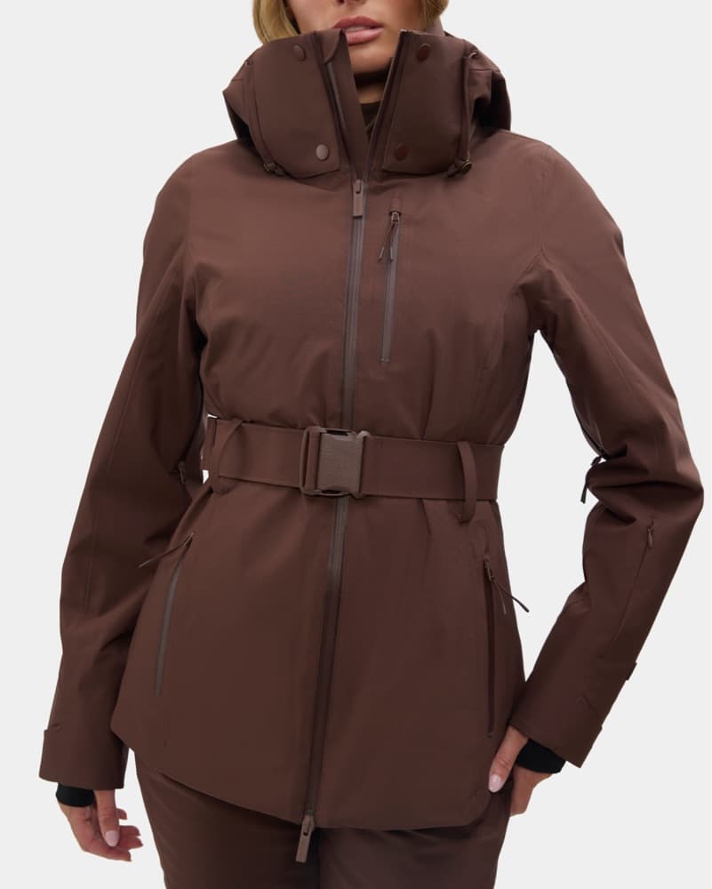 Halfdays Brown Belted Jacket - XS - Image 1