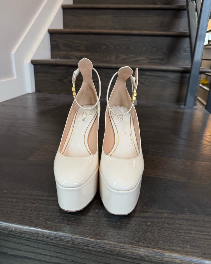 valentino tan-go platform heels - Image 5
