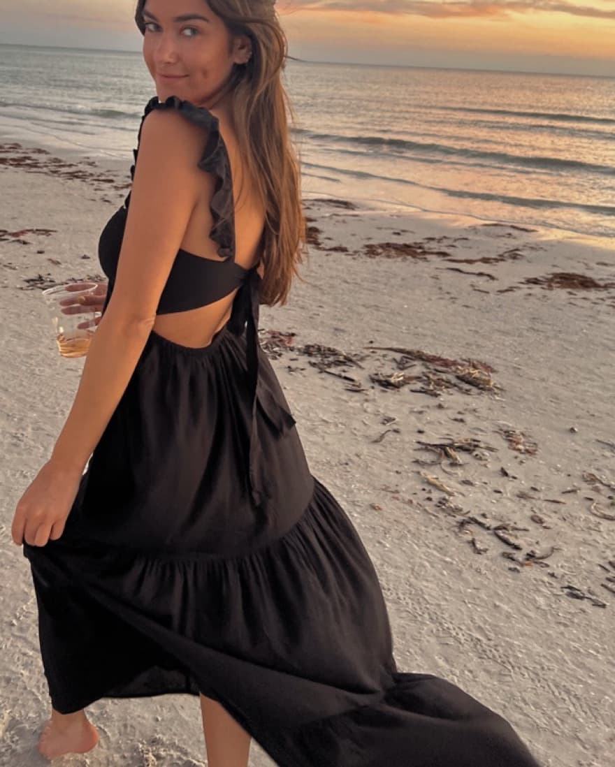 The Shore Brand XS Maxi Dress - Image 1