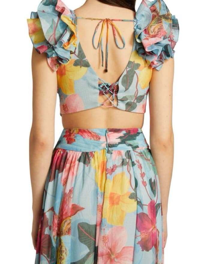 PATBO Flutter Sleeve Maxi Dress  - Image 3