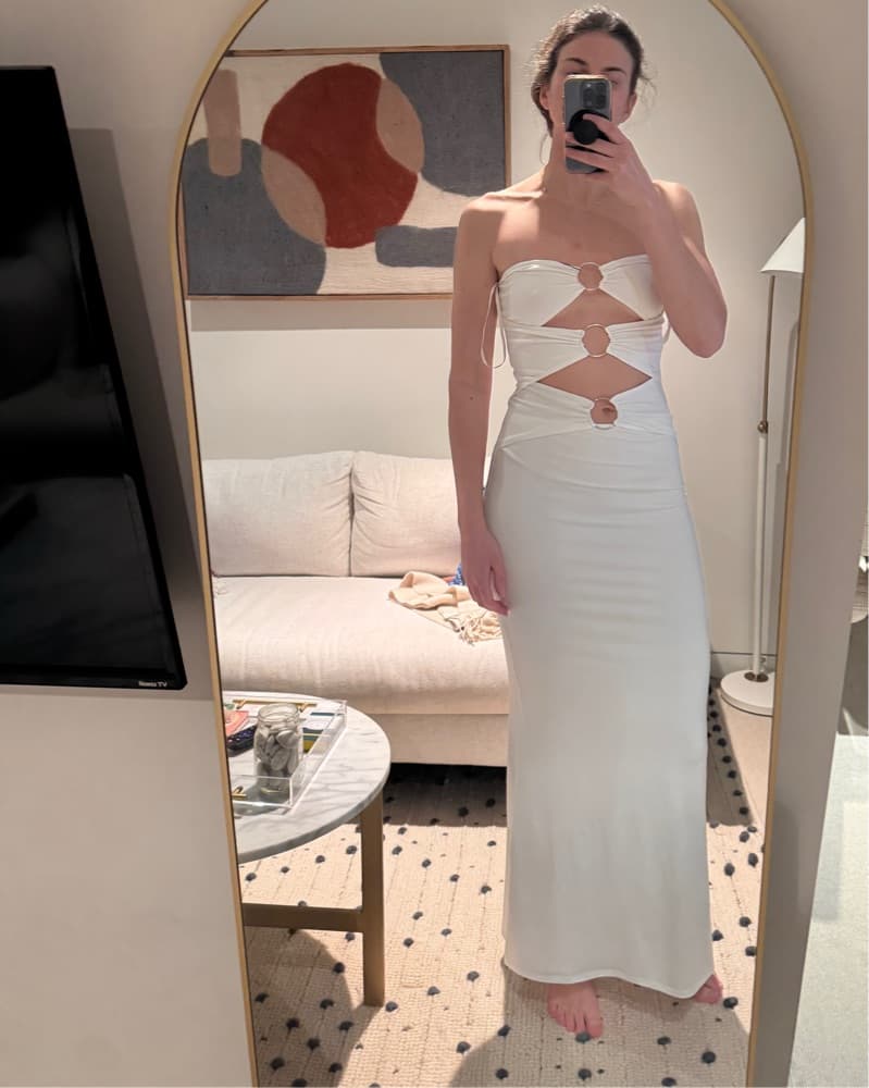 Cutout Maxi Dress - Image 1