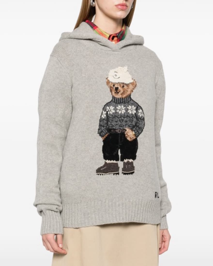 Polo Bear - Motif Hoodie - Image 3