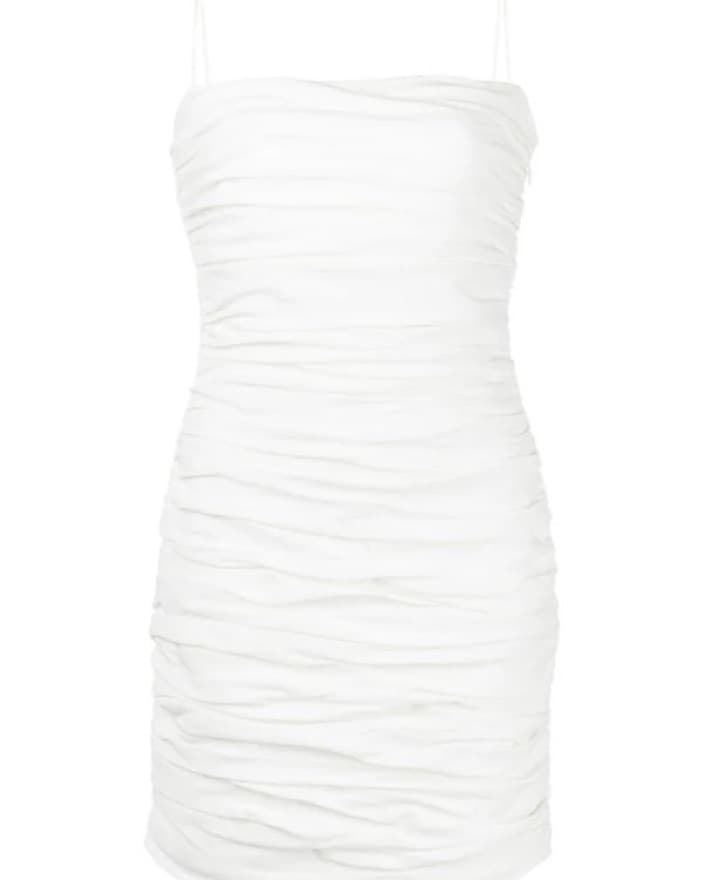 Cinq a sept Vance Rouched Mini Dress - Image 4
