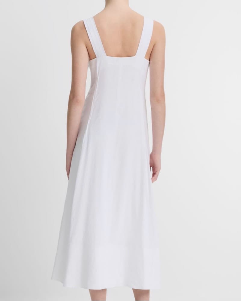 Vince White linen maxi dress - Image 3