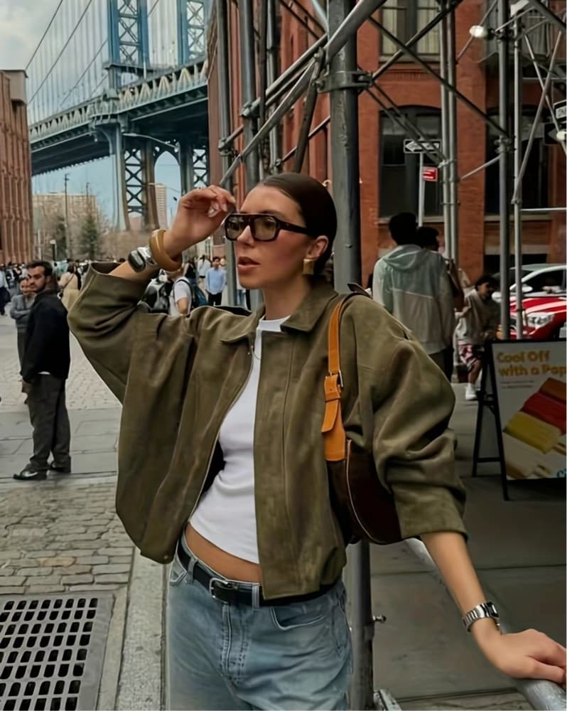 Fall 2025 Dark Green Jacket - Image 3