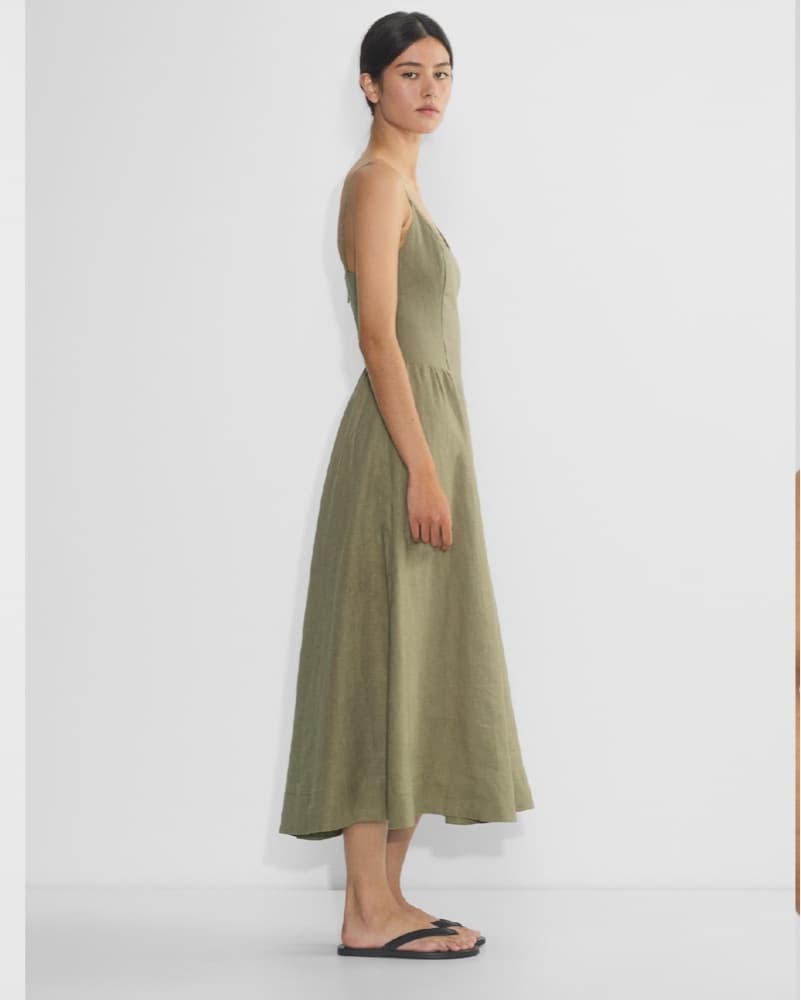 Aritizia Babaton Linen Dress - Image 2
