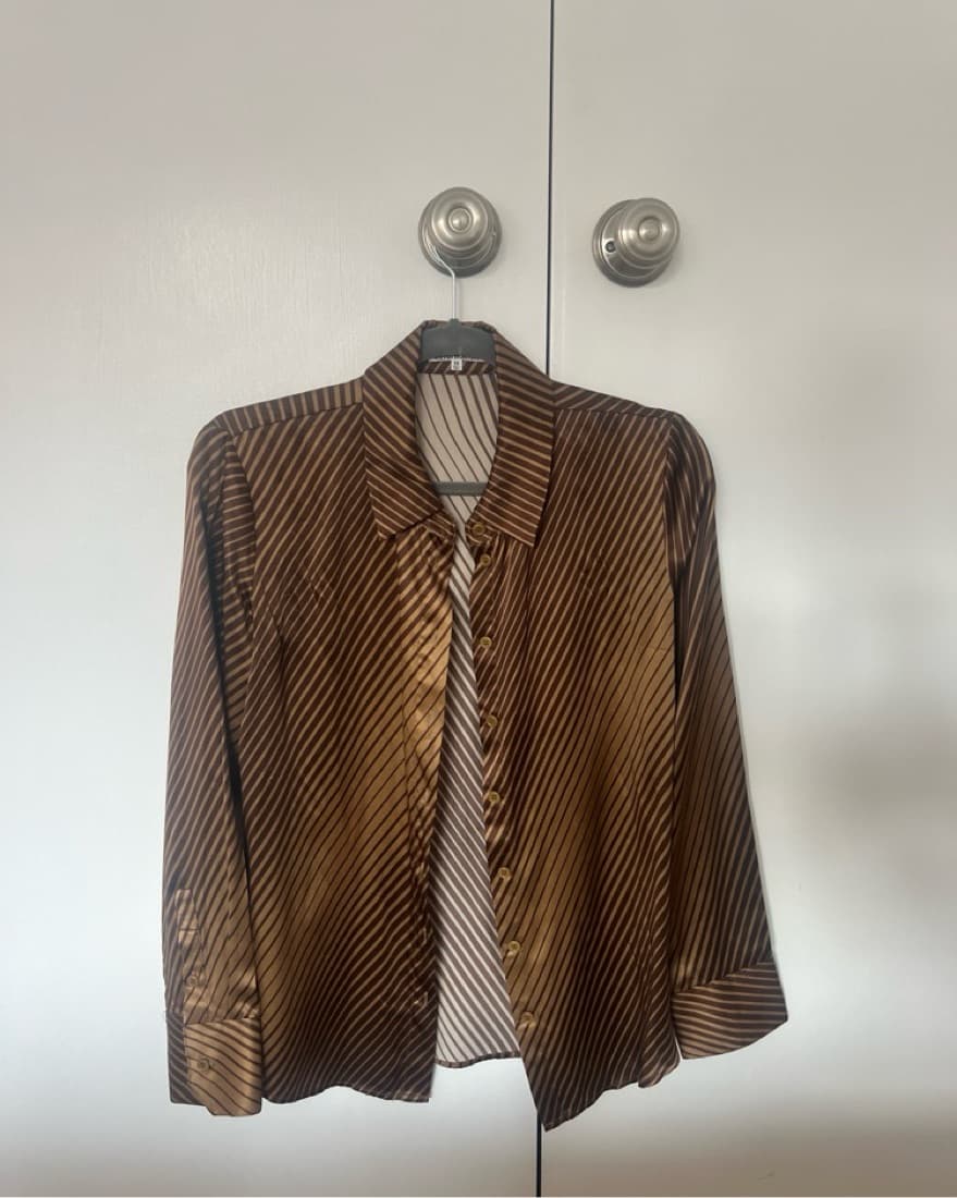 Reformation Silk Blouse - Image 1