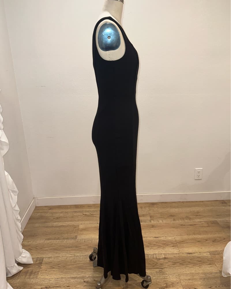 Black Mermaid Dress - Image 2