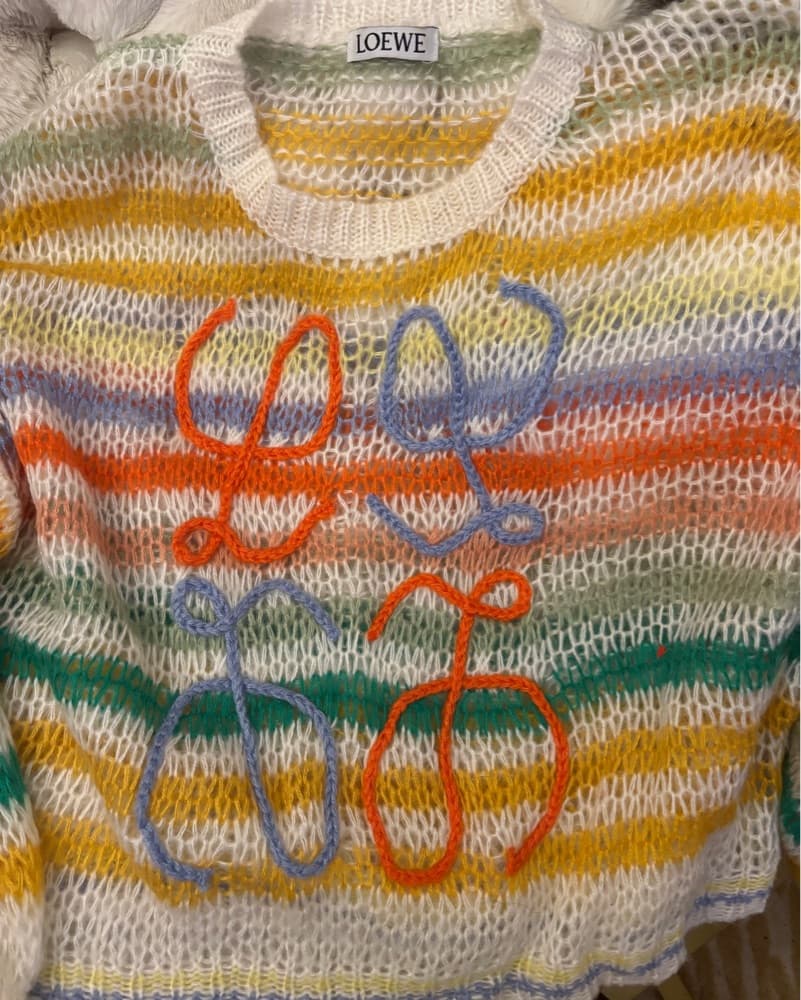 Loewe Multicolor Knit Sweater  - Image 4