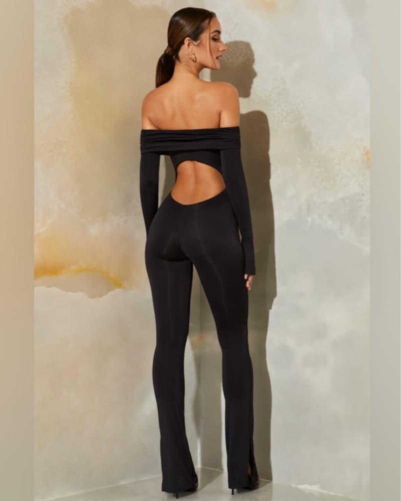 OH POLLY Agnesa Long Sleeve Open Back - Image 2