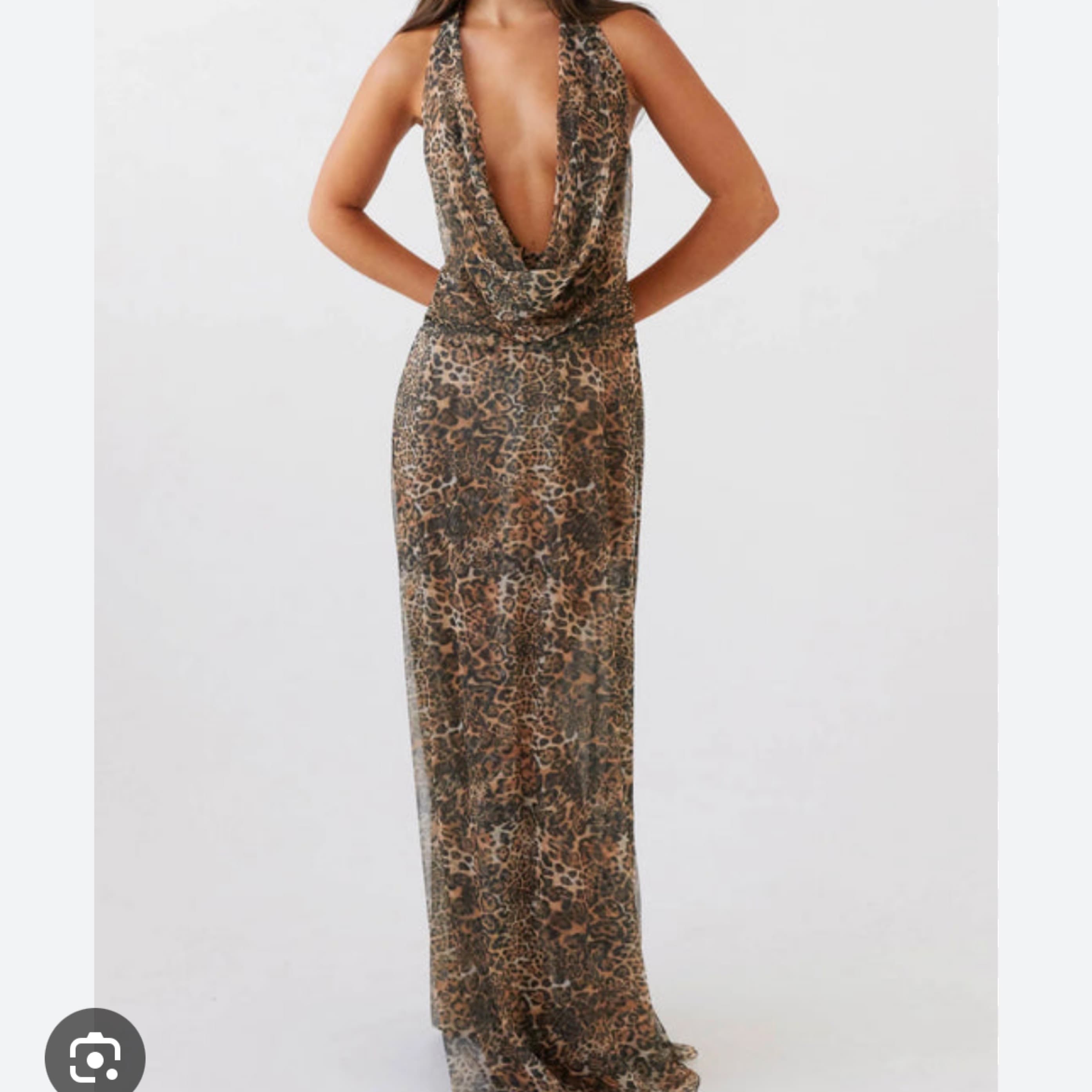 Peppermayo Cheetah Print Dress - Image 1