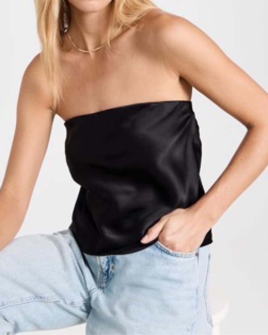 Reformation Spritz Silk Top - Image 1
