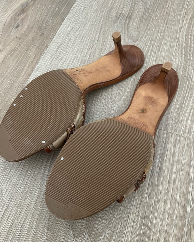 Vintage 90s Coach Kitten Heels  - Image 3