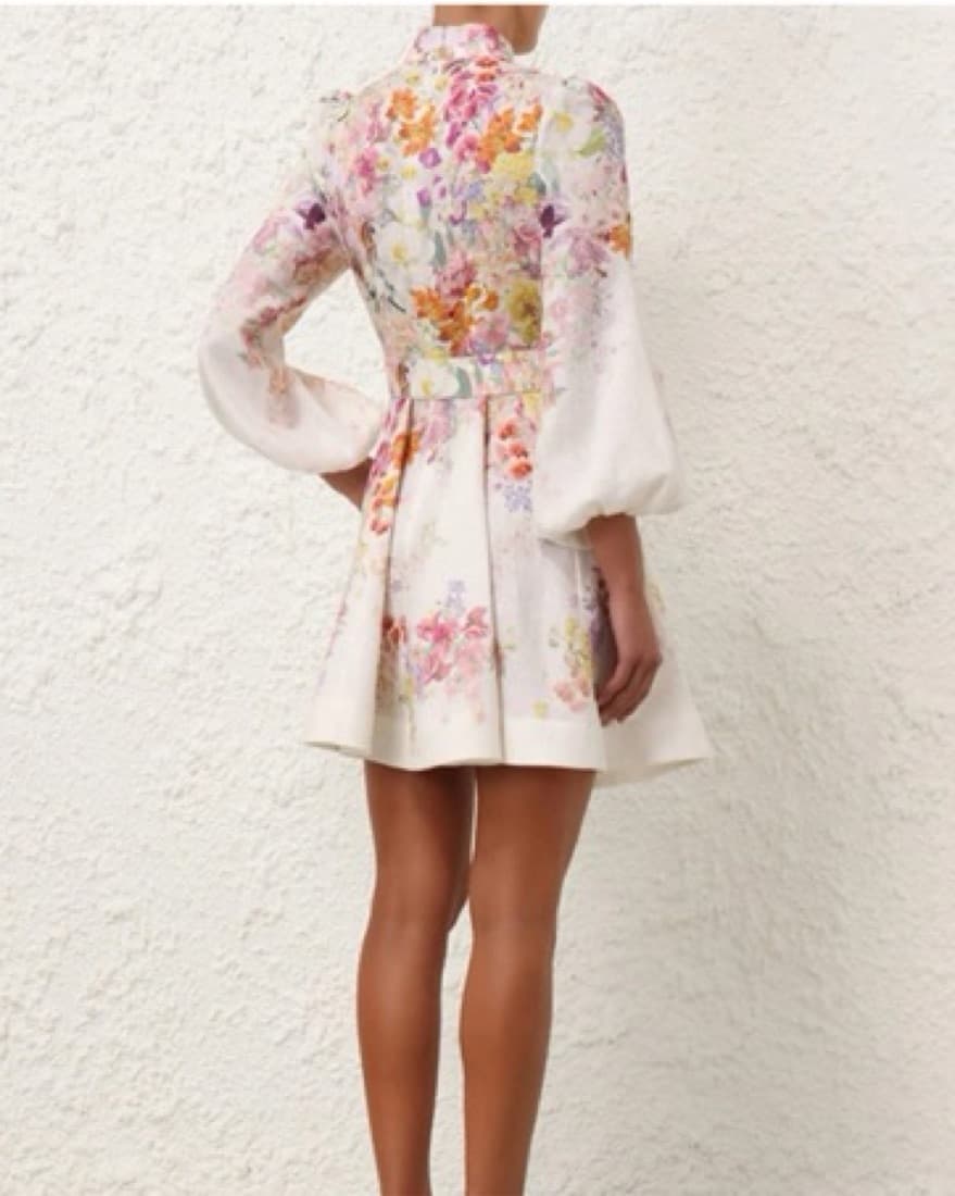 Zimmermann Floral White Dress - Image 6