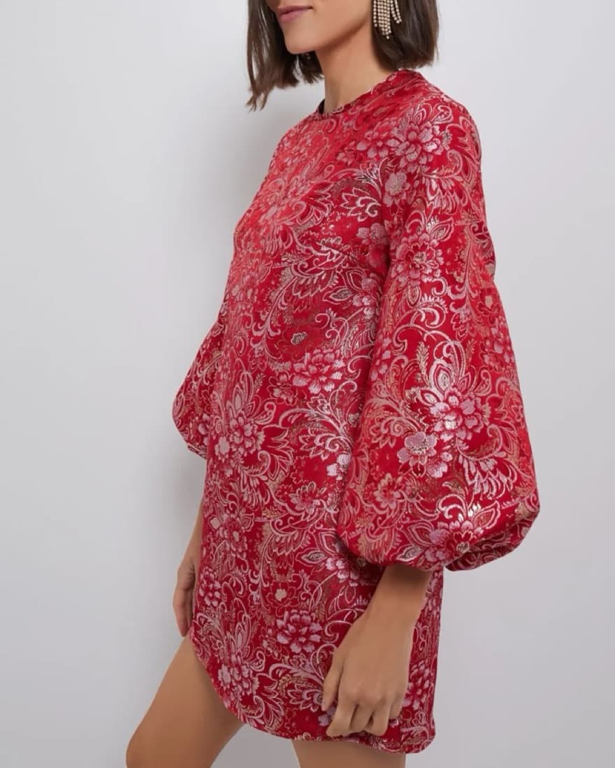 Hyacinth House Jacquard Dress - Image 4