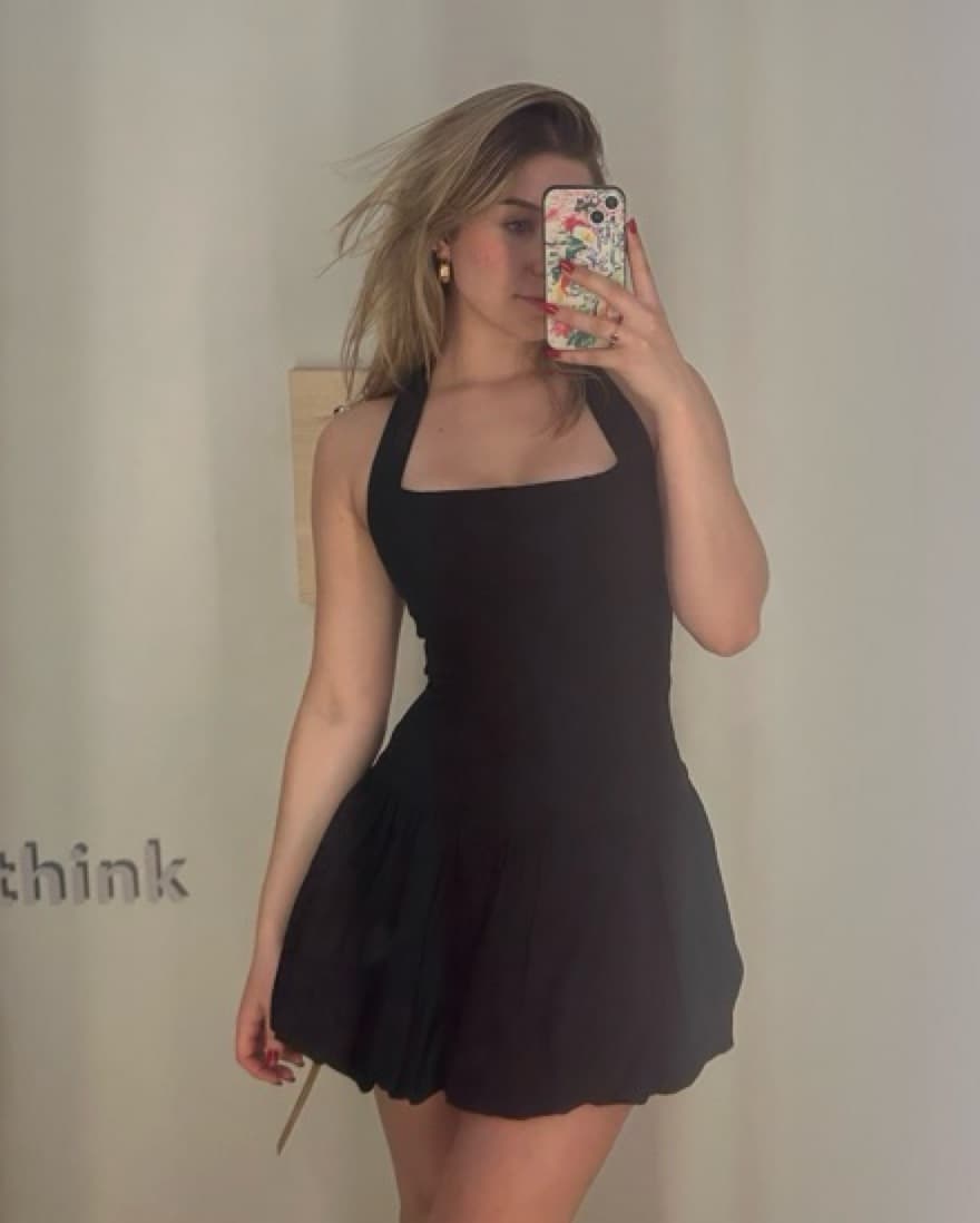 Black Reformation Babette Dress - Image 1