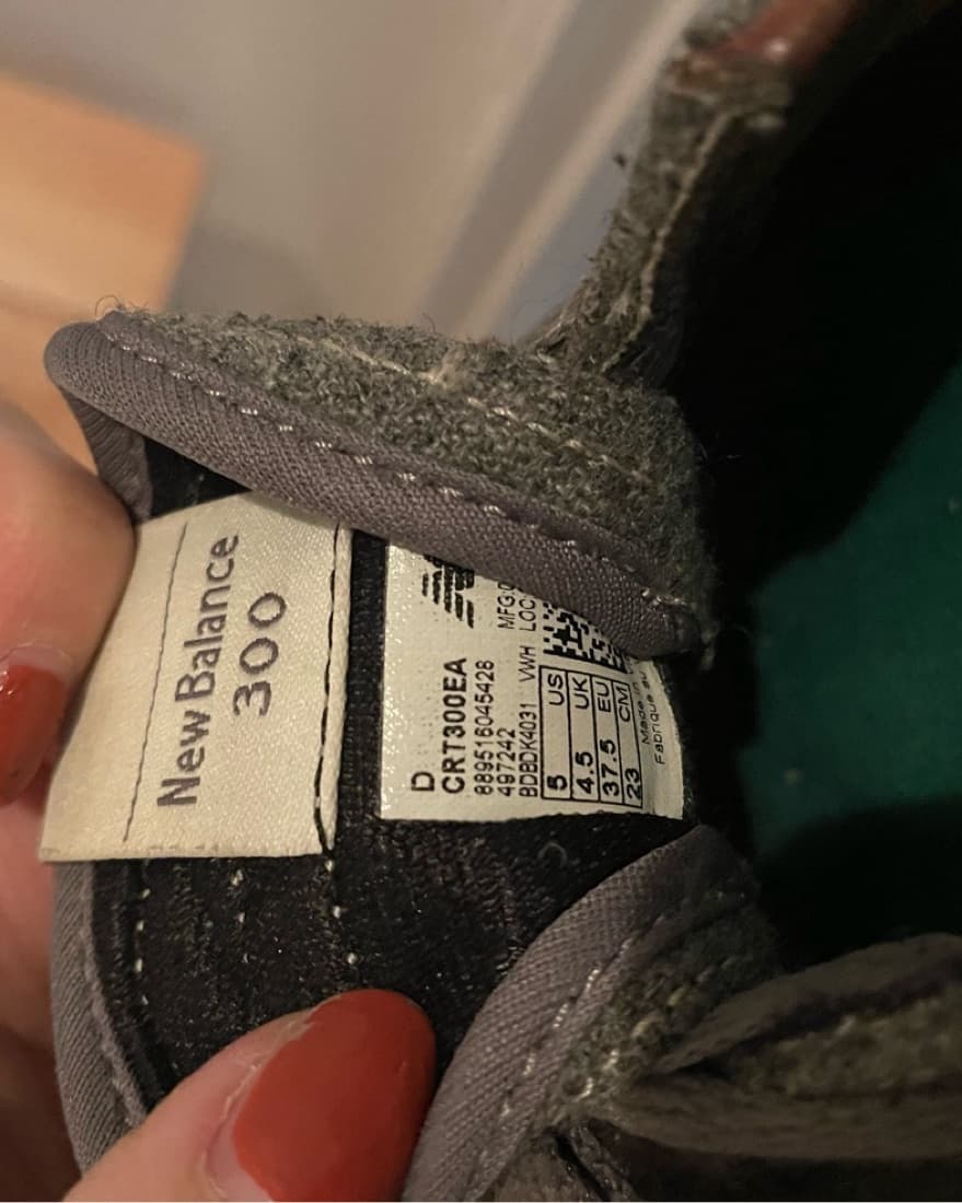 New balance Wool Sneakers w/ Leather - Image 4