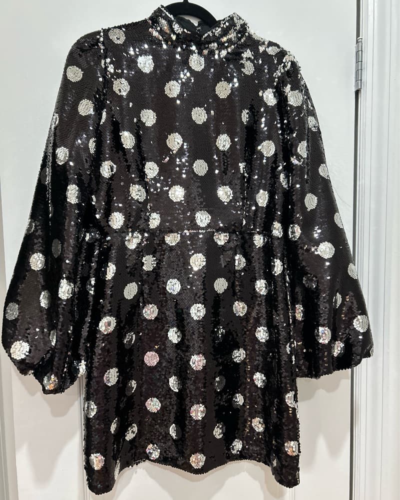 Sister Jane Polka Dot Sequin Dress - Image 2