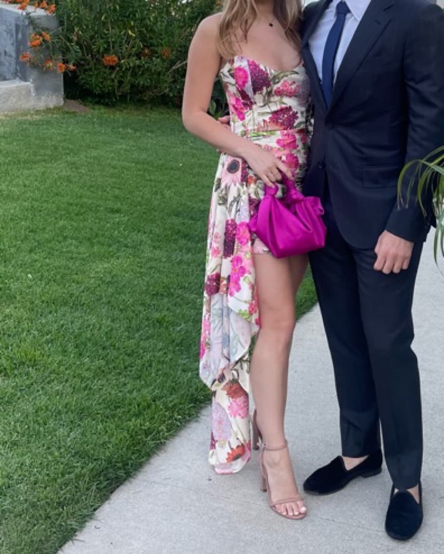 Katie May Floral High Low Dress  - Image 1