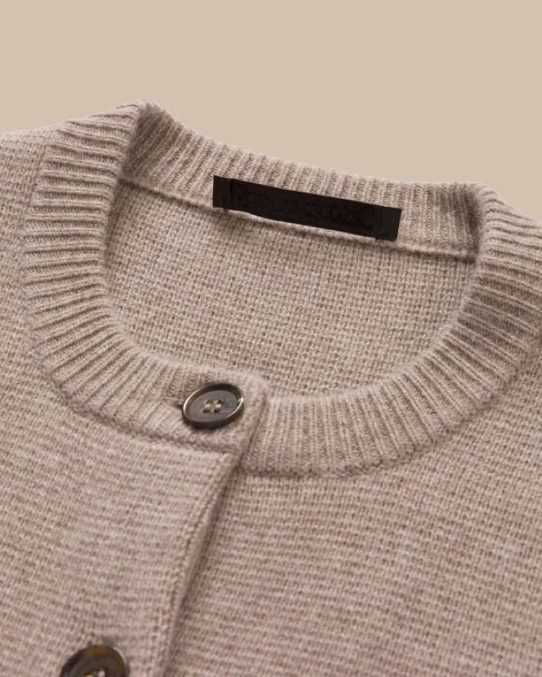 Jenni Kayne Cooper Cardigan - Taupe - Image 6
