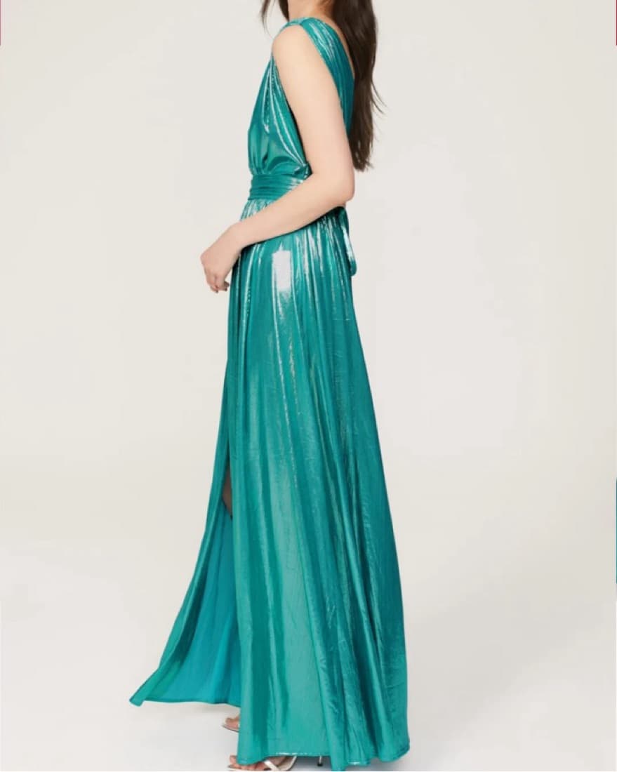 Bronx And Banco Romi Metallic Gown - Image 3