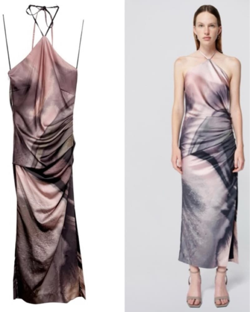 Jonathan Simkhai Hansel Satin Gown - Image 1