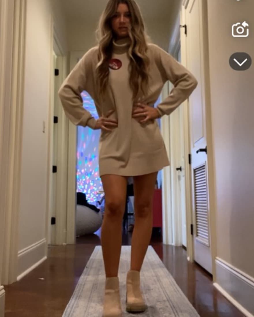 Revolve Sweater Dress - Image 3