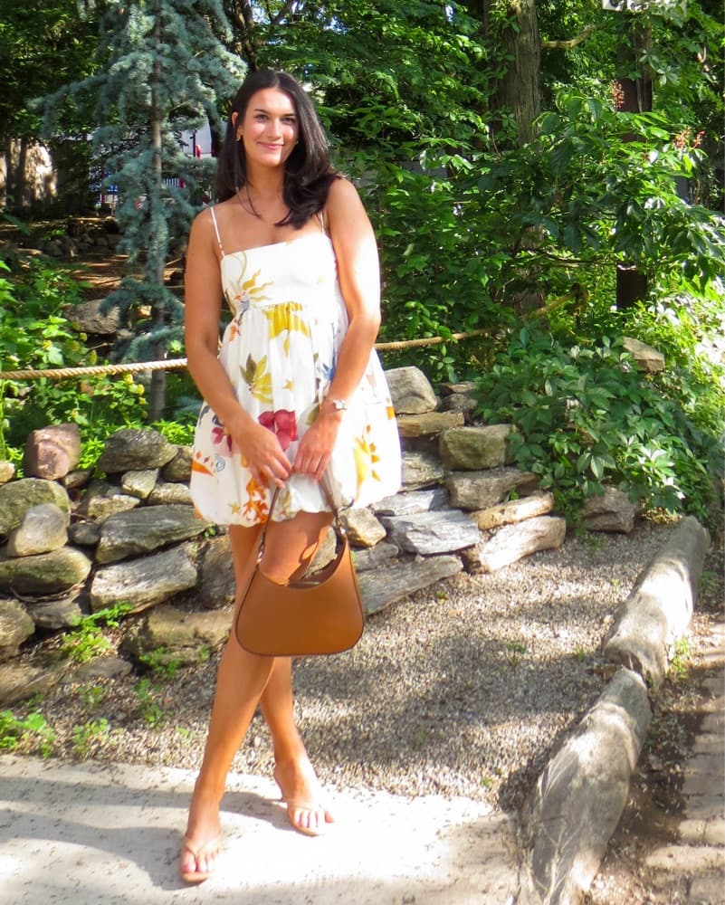 Zara Flower Dress - Image 1