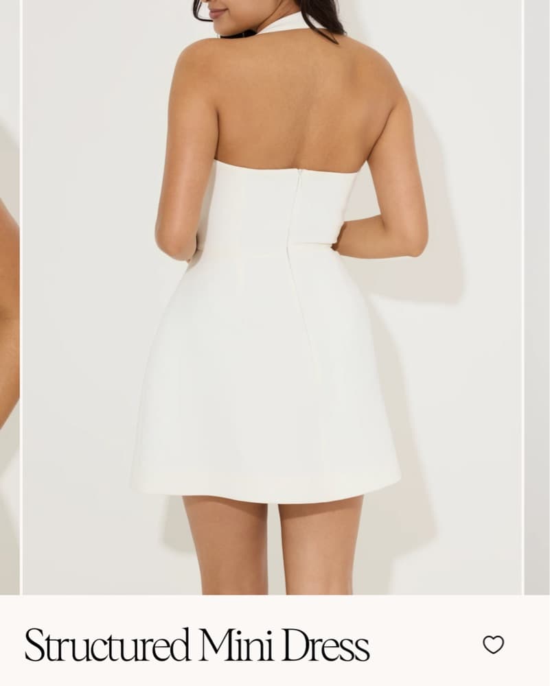 Odd Muse Structured Mini Dress - Image 3